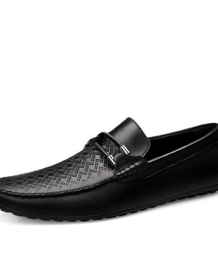 Spring New Men's Casual Business Leather Shoes, Men's Shoes, Leather Single Shoes, Breathable Shoes, One Drop Shipping