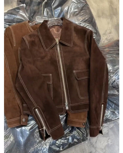 Women's Autumn Long Sleeve Maillard Jacket
