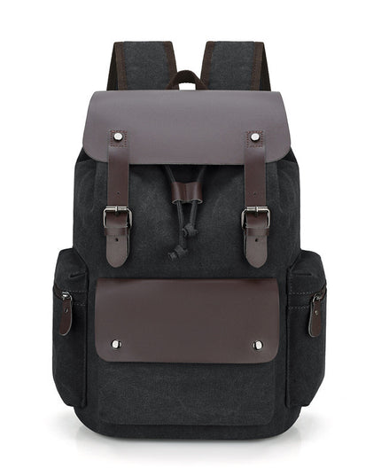 Retro Wear-resistant Large-capacity Backpack