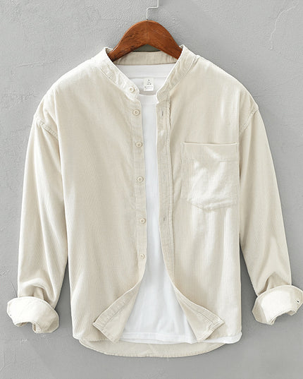 Autumn Loose Corduroy Long Sleeve Shirt