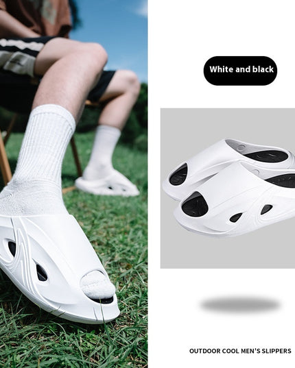 Men's Slippers Home Outdoor Non-slip Deodorant Soft Bottom