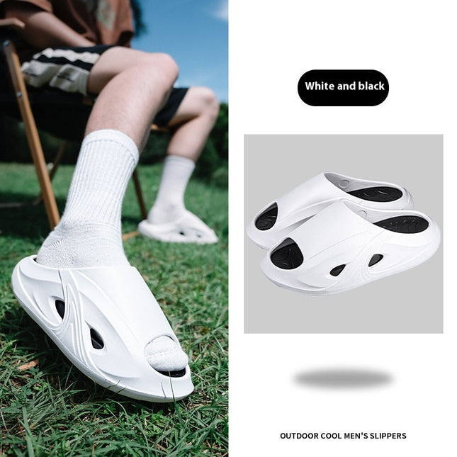 Men's Slippers Home Outdoor Non-slip Deodorant Soft Bottom