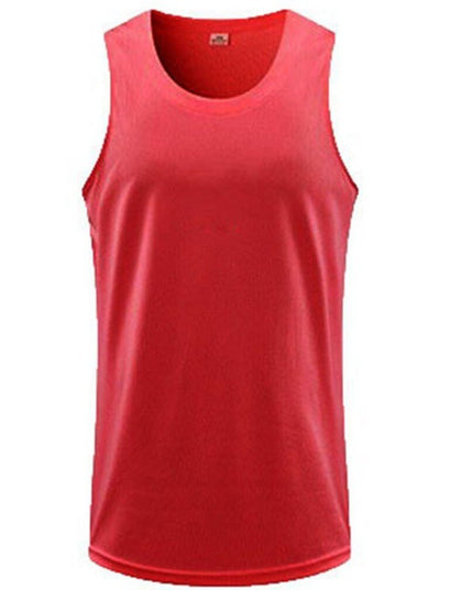 Breathable Ice Silk Sports Vest Men's Workout Sleeveless T-shirt
