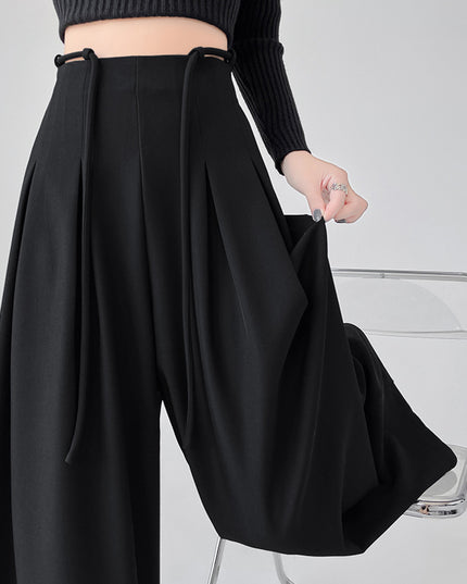 High Waist Drooping Loose Loose Trousers Casual Pants