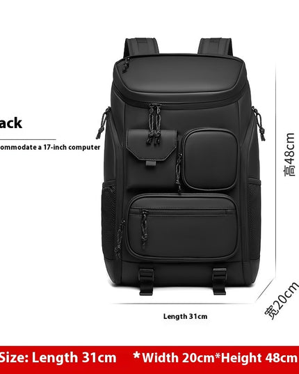 Men's Leisure Travel Large Capacity Backpack