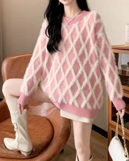 Design Sense Lazy Sweater Women's Autumn And Winter