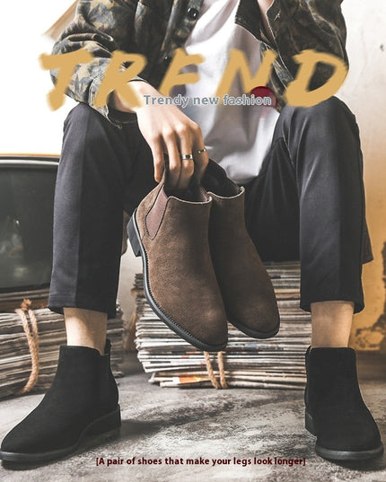 Chelsea Boots Men's High-top Martin Boots