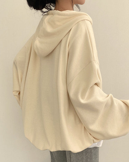 Casual Letters Hooded Pullover Women