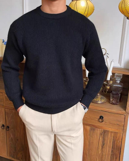 Thickening Sweater Men's Korean-style Trendy Loose