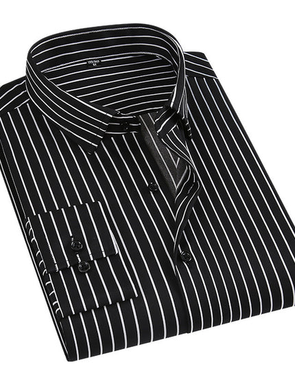 Casual Slim Fit Fashion Men's Thin Long Sleeve Shirt