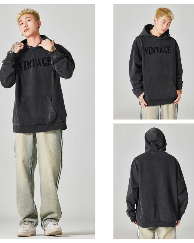 Men's Fashion Casual Hooded Cotton Sweater