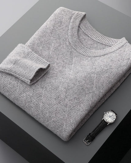 Round-neck Long-sleeved Pullover Thin Loose Leisure