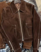S / Brown Coat