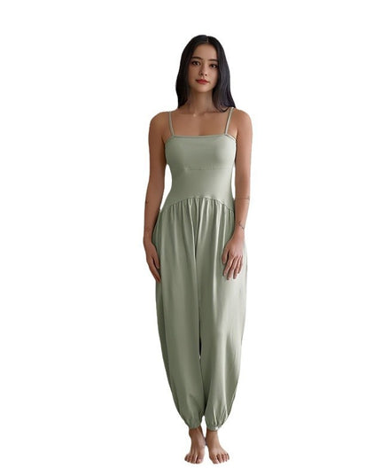 Fashion Personality Women's Fitness Sports One-piece Jumpsuit