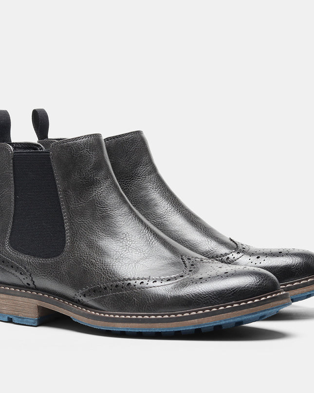 Men's Fashion Vintage Do-over Chelsea Boots