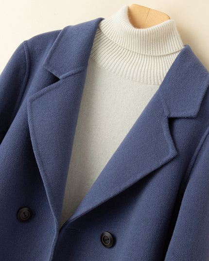 Reversible Cashmere Coat Women's Short Suit Jacket