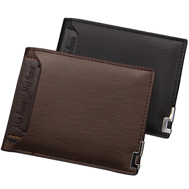 Multifunctional Fashionable And Casual Iron-edge Card-picking Wallet