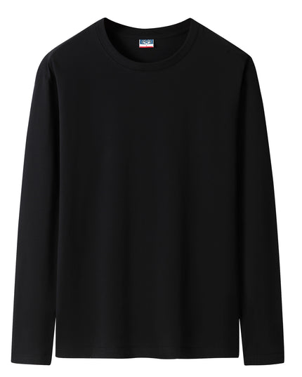 New Cotton Long Sleeve Printed Round Neck T-Shirt