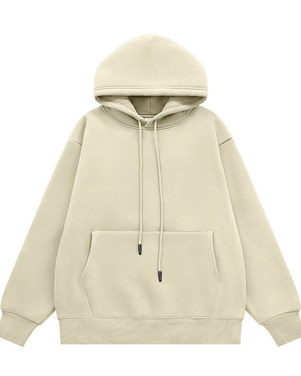 Fleece-lined Thick Hooded 10 Color Fleece Sweater Sweatpants