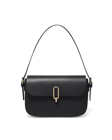 Two-layer Cowhide Genuine Leather Square Shoulder Messenger Bag
