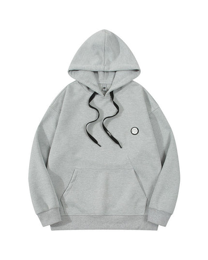 New Waffle Hooded Men's Thick Casual Top