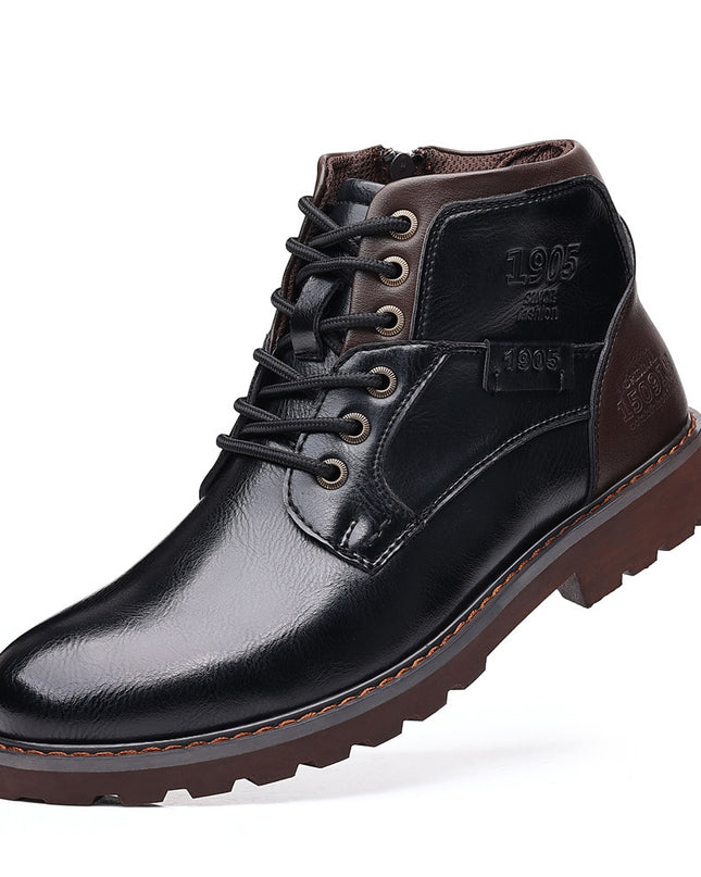 Men's Boots Motorcycle Boots Mid-calf