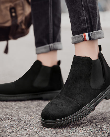 Slip-on Gao Banglun Retro Boots Men