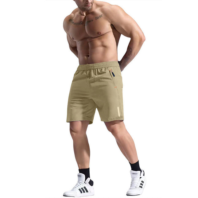 European Size Men's Shorts Elastic Waist Summer Sports