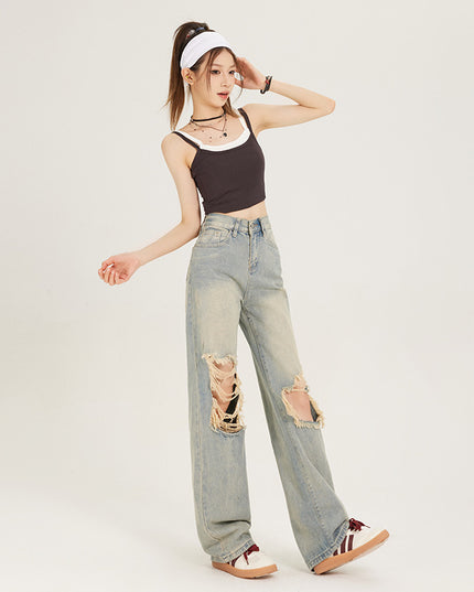 Fashion Personality Retro Jeans For Women