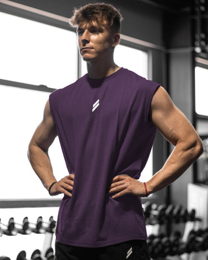 Fitness Sports Vest Men's Breathable Moisture Absorption Loose