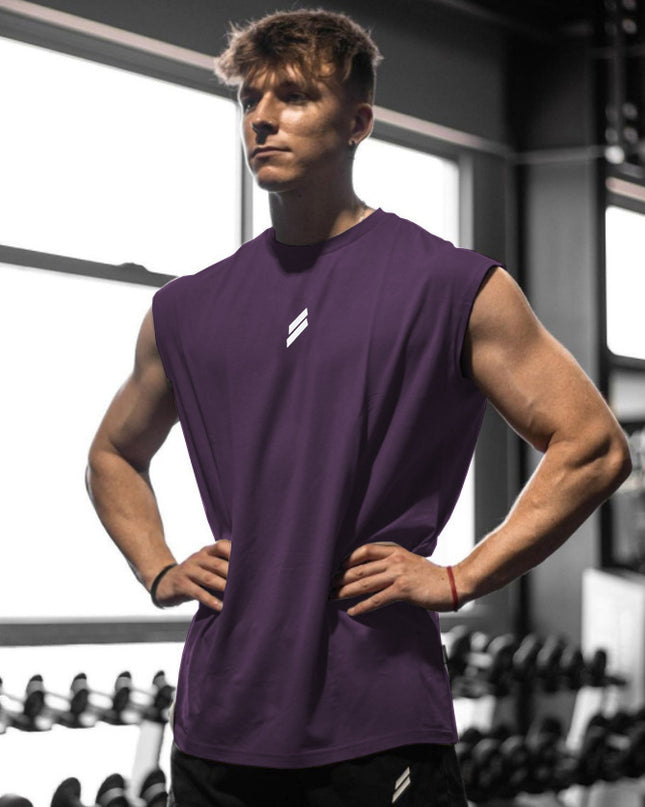 Fitness Sports Vest Men's Breathable Moisture Absorption Loose