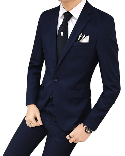 Men's Fashion Casual One Button Suit