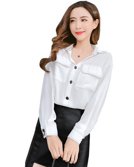 Small Short Polo Collar Shirt