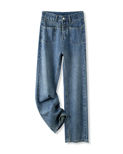 Fashionable Narrow Wide-leg Jeans For Women