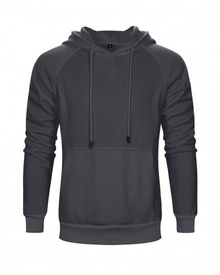 Men's Solid Color Hoodie Hip-hop Street Clothing Coat