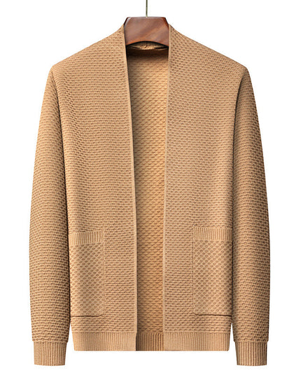 Men's Knitted Cardigan Sweater Coat