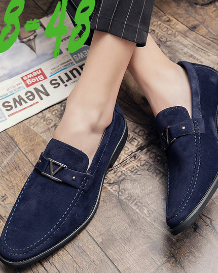 Large Men's Lefu Leather Shoes
