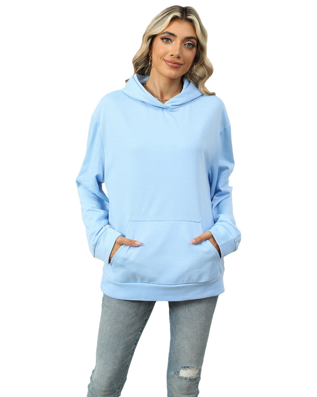 Casual Hooded Pocket Sweatshirt Women