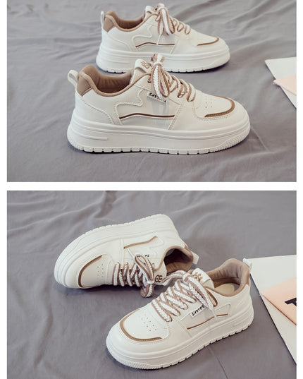 Platform White Shoes Minority All-match Running Leisure Sneakers
