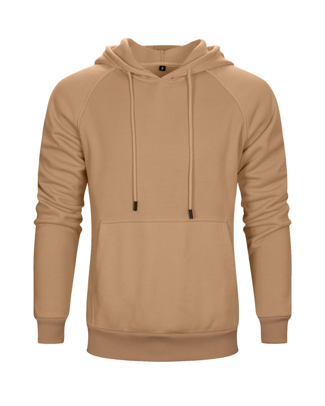Men's Solid Color Hoodie Hip-hop Street Clothing Coat