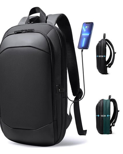 Computer Backpack Belt USB Charger Port