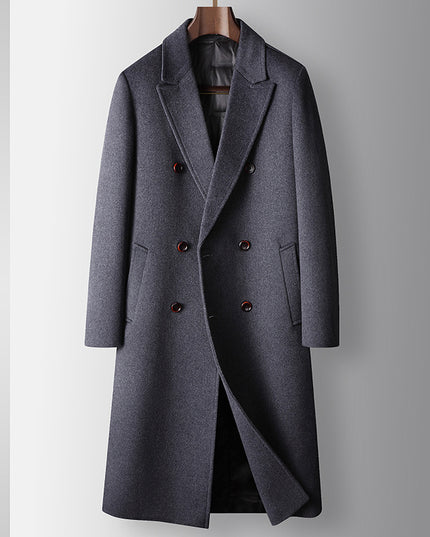 White Duck Down Liner Warm Woolen Coat