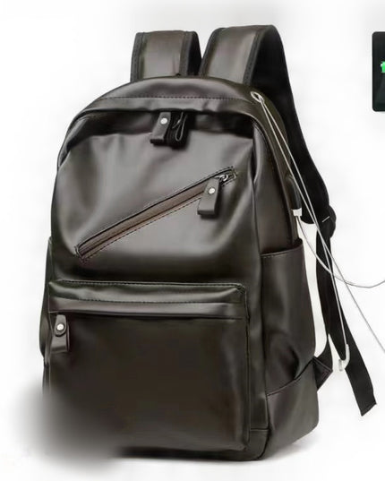 Male Korean Men's Backpack Large Capacity