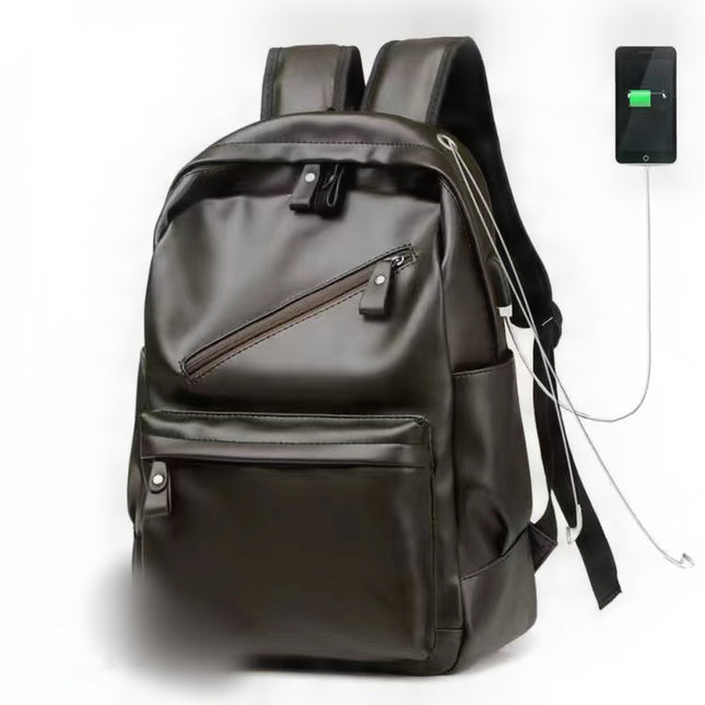 Male Korean Men's Backpack Large Capacity