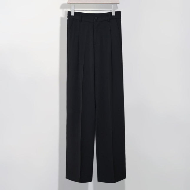 Men's Suit Straight-leg Loose Drooping Casual Pants Trousers
