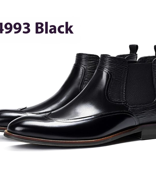 Men's Color Block Chelsea Boots