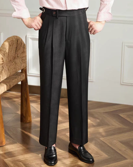 Versatile Casual Wide Leg High-waisted Trousers