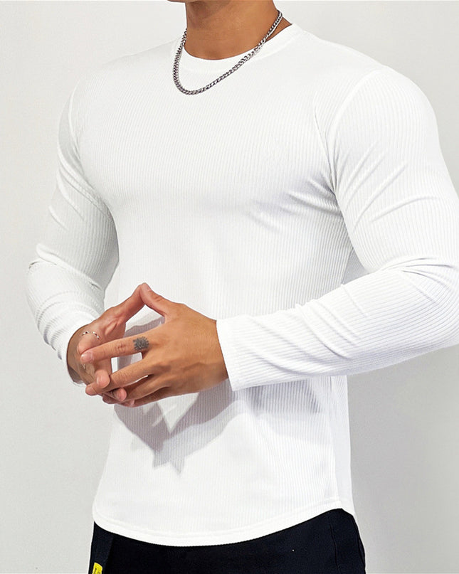 Fitness Muscle Men's Training Long Sleeve T-Shirt