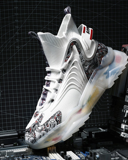 Breathable Thin Mesh Sports And Leisure Running Basketball Shoes