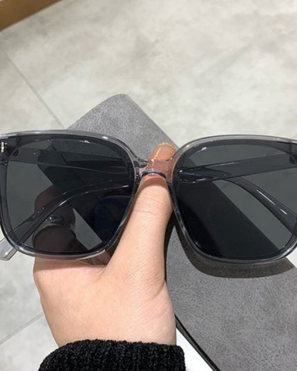 New Glasses Men And Women Black Frame Sunglasses